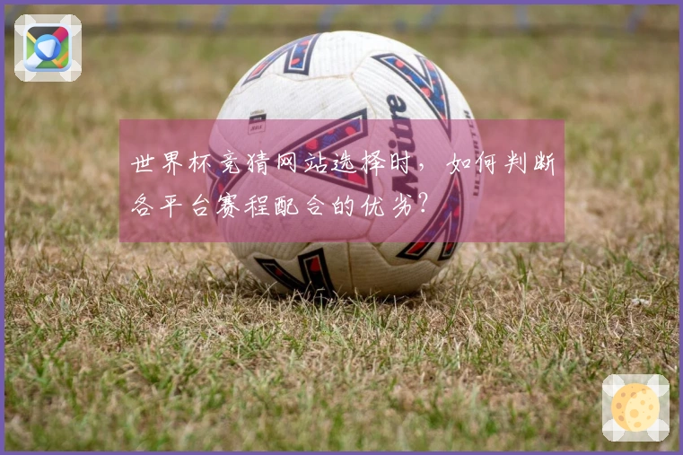 世界杯竞猜网站选择时,如何判断各平台赛程配合的优劣?